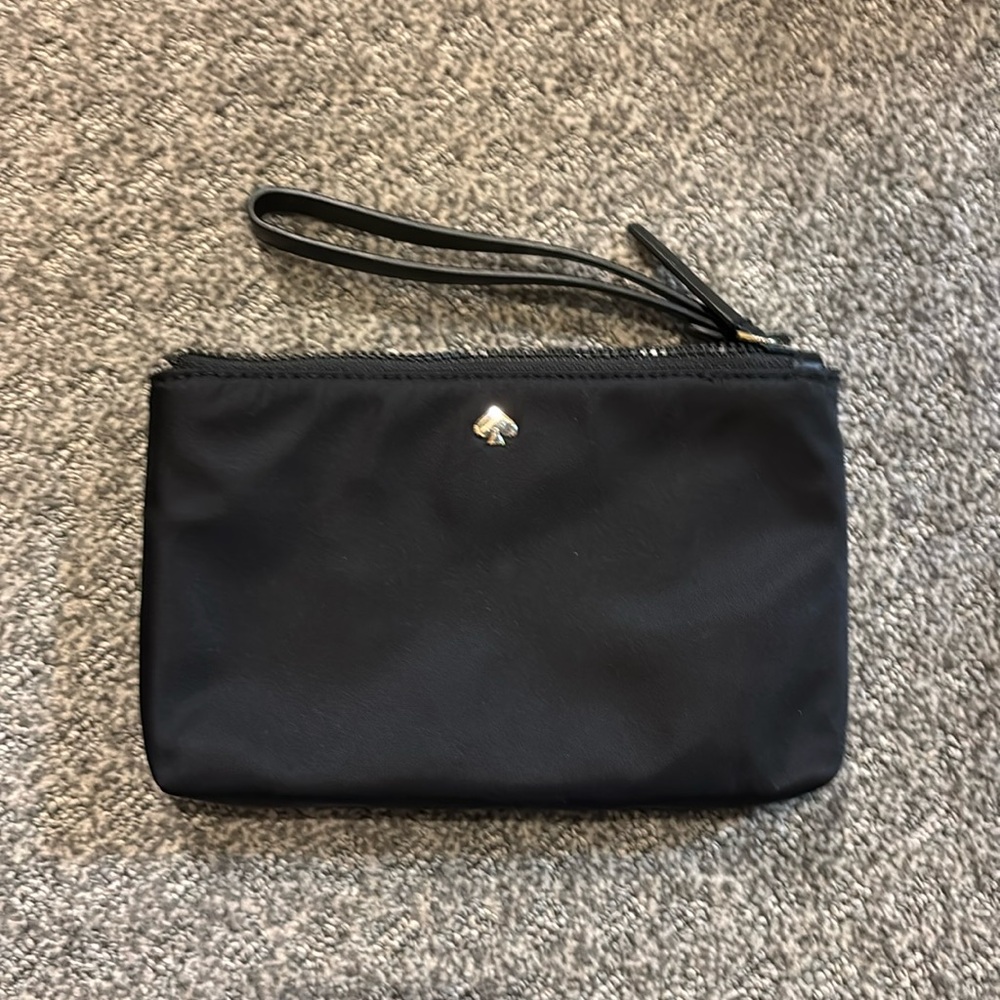 NWOT black Kate Spade small clutch